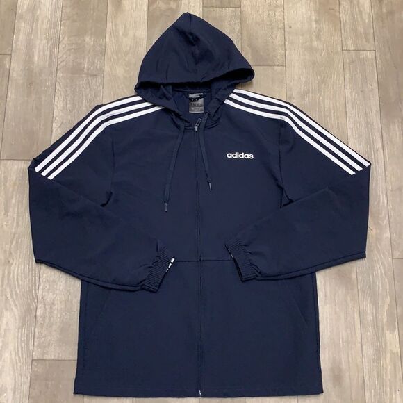 Mens Adidas Hooded Performance‎ Active Track Jacket - Picture 1 of 8